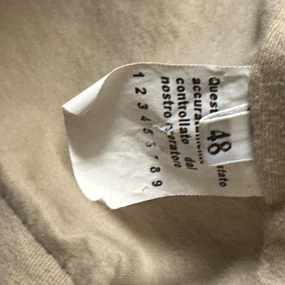 Dolce and Gabbana Leather/cotton motorcycle jacket - Picture 2 of 5